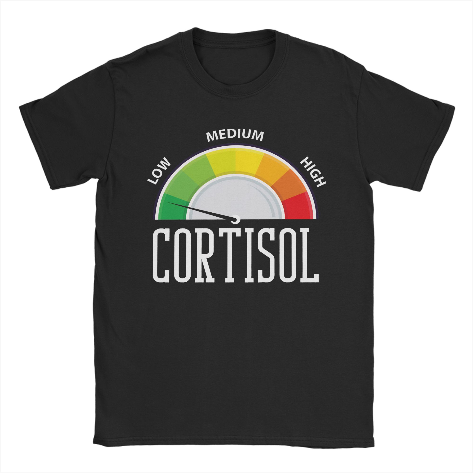 

New Arrival Low Cortisol Levels v T Shirt for Men Women Pure Cotton Tee Shirt Short Sleeve Tops 4XL