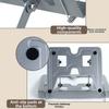 Full Metal Book Holder Rotating Bookstand Laptop Riser Reading Stand  Desk Organizer