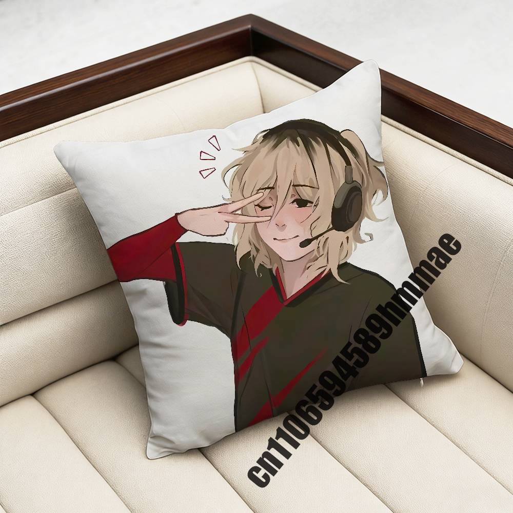 

SSitetampo Throw Pillow Case Sham For 45x45cm Decoration Square Sofa Pillowcase Pad Cover 30x30cm