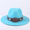 Popular European and American Classic Simple Flat-brimmed Top Hat Men's and Women's Fashionable and Elegant Versatile Jazz Hat Top Hat