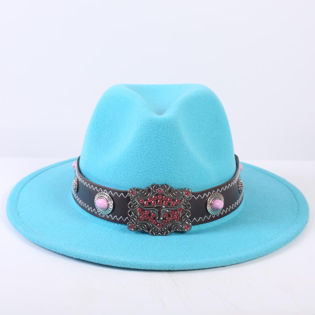 Popular European and American Classic Simple Flat-brimmed Top Hat Men's and Women's Fashionable and Elegant Versatile Jazz Hat Top Hat
