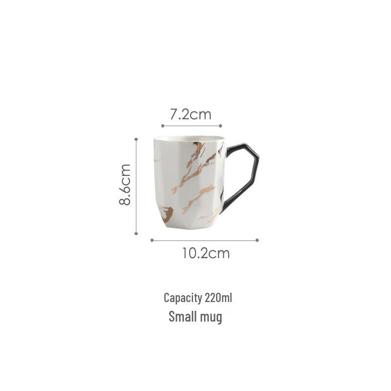

Marble Pattern Gold Cold Water Pitcher Set with 3 Cups