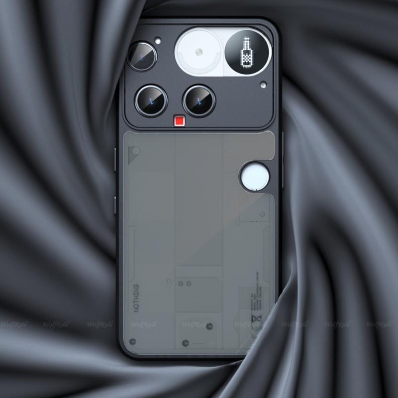 For Nothing Phone 3 Case Cover Nothing Phone 3 Capas Shockproof Bumper Back Matte Frosted Translucence Fundas Nothing Phone 3