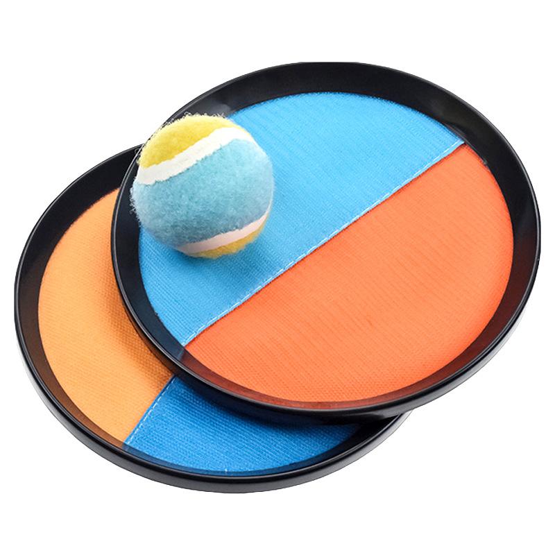 Factory Supply Plastic Adhesive Rake Racket Outdoor Sports Goods Indoor Adhesive Rake Racket Sticky Children's Racket Toys