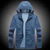 Sun Protection Coat Solid Color Drawstring Summer Relaxed Fit Hood Outdoor Windbreaker for Camping Hiking Fishing Riding