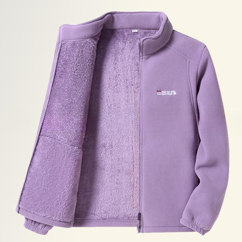 Women's Plus Velvet Thickened Polar Fleece Spring, Autumn and Winter Outdoor Cover Women's Windproof and Warm