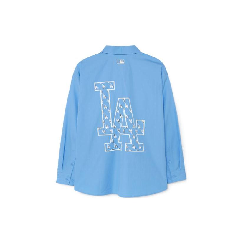 MLB Los Angeles Dodgers Shirt Unisex Blue 3AWSM0131-07SBS M