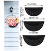 Felt Liner Kit 3pcs for Wall Hanging Half Round Baskets Box Planters Outdoor Fence Baskets and Wire Plant Holders