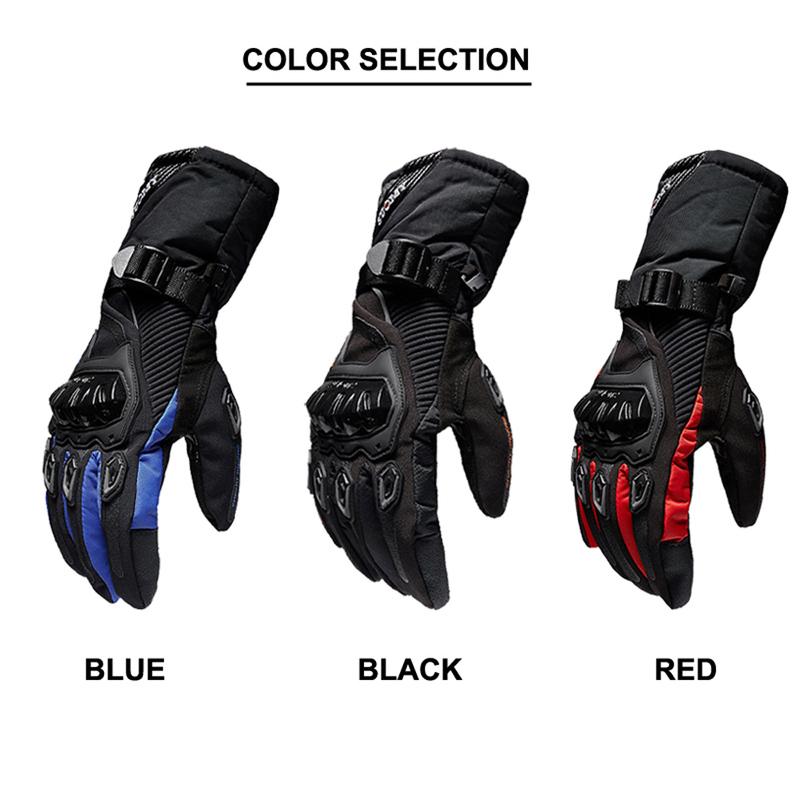 Motorcycle Gloves Men Waterproof Windproof Winter Warm Moto Biker Gloves Motorbike Riding Touch Screen Moto Protection Guantes