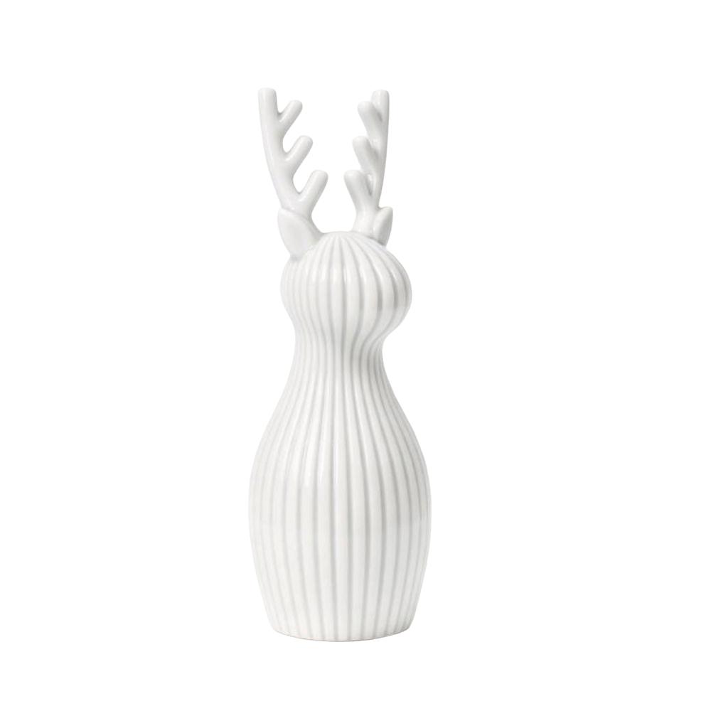 3D Printed Cat Statue Stripe Texture Pray Girl Sculpture Minimalist Tabletop Ornaments Home