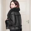 Coat New Year Young Rabbit Hair Temperament Fur New In Vitro Female Lamb Integrated Genuine Fur