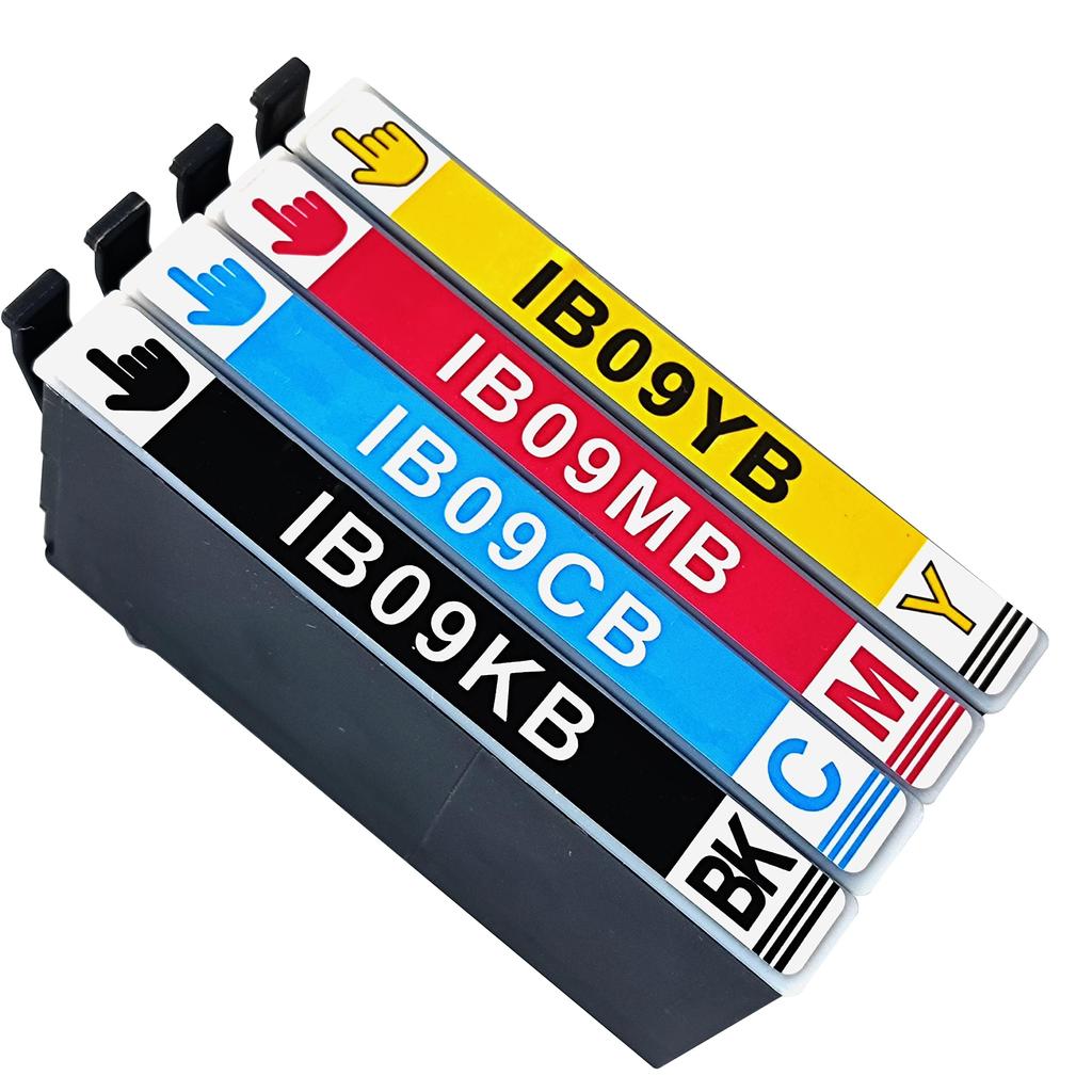 Owlink IB09CL4B Set Compatible Ink Cartridge for EPSON Compatible Ink Cartridge for Epson Large Capacity Compatible Equipped with IC Chip 4-color