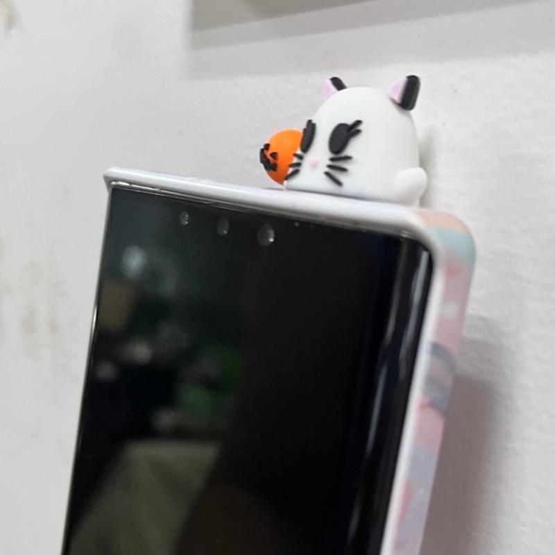 1/6Pcs Mystery Phone Buddy Cute Halloween Phones Decorations Mini Figure Design Figurine Fun Desk Accessory For All Phones