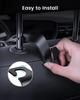 4Pcs Car Headrest Hooks Hanger for Bags Seat Back Organizer Holder Clips Auto Fastener Hooks Car Storage Holder Car Accessories
