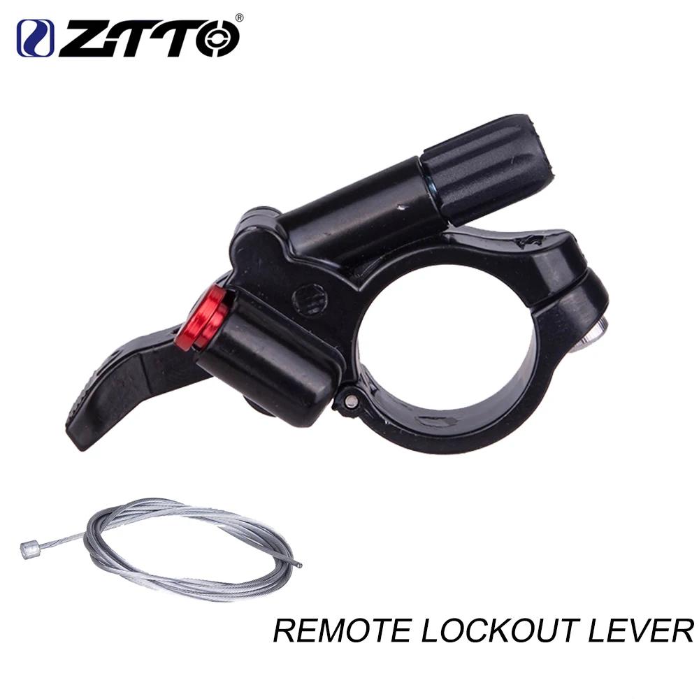 ZTTO Bike Fork Remote Lockout Lever MTB Bicycle Suspension Remote With Inner Wire For XCM XCR Uding Front Forks Remoting Levers красный