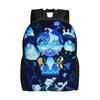 Zaino Shadow Milk Cookie Run Kingdom per Uomo Donna Casual Studente Lavoro Daypack Carino Cartone Animato Anime Laptop Borse in Tela Durevole