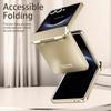 Voor Samsung Galaxy Z Flip 7 Sterrenserie Plating PC Anti-Val Anti-Vingerafdruk Anti-Slip Telefoonhoesje
