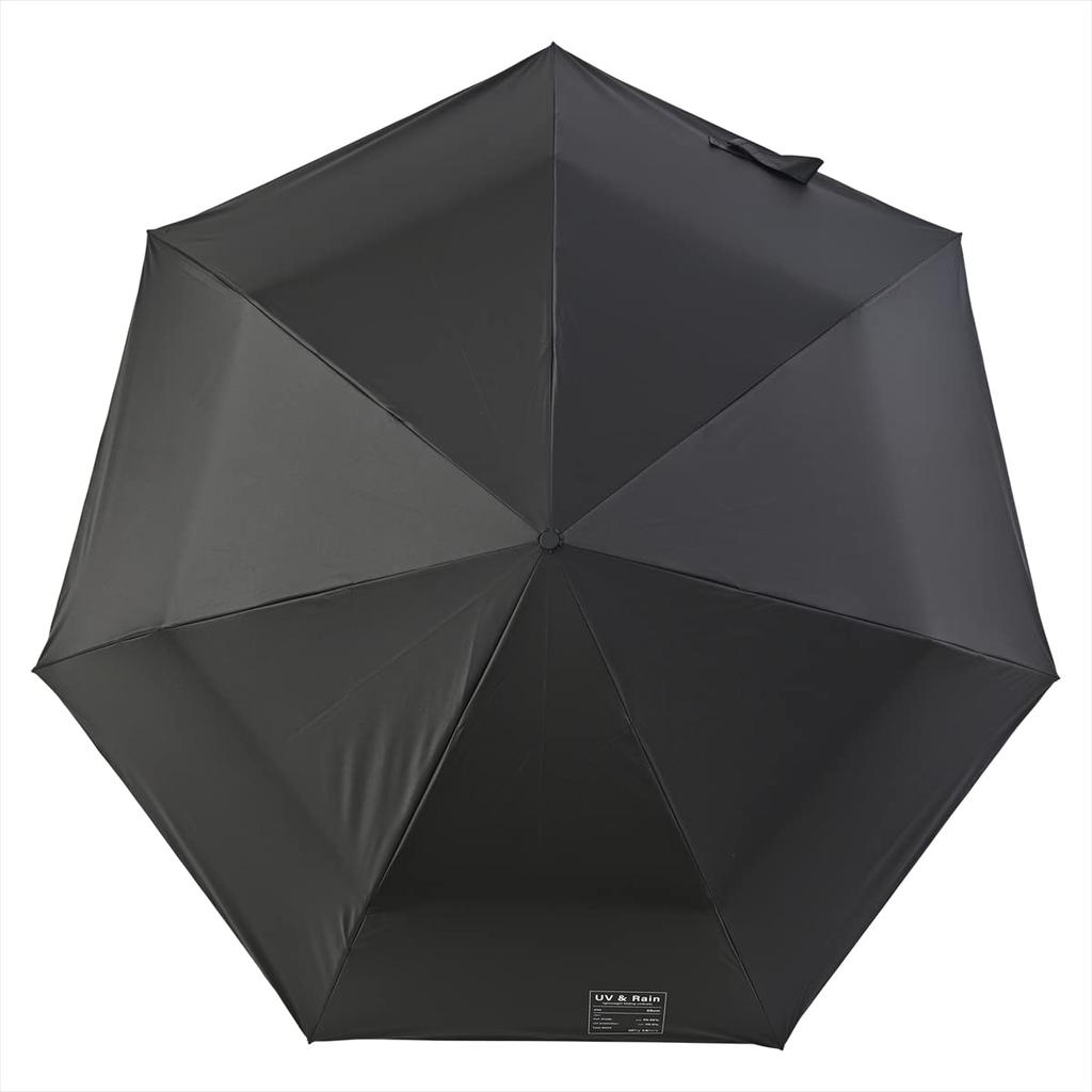 nifty colors folding umbrella carbon mini 58 5174BK (nifty colors) light-weight