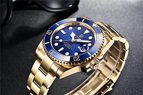 Pagani Design Watch Made In Japan SEIKO NH35 Movement Submariner Divers Automatic Mechanical Case with Waterproof Ceramic Bezel Business Work Dress