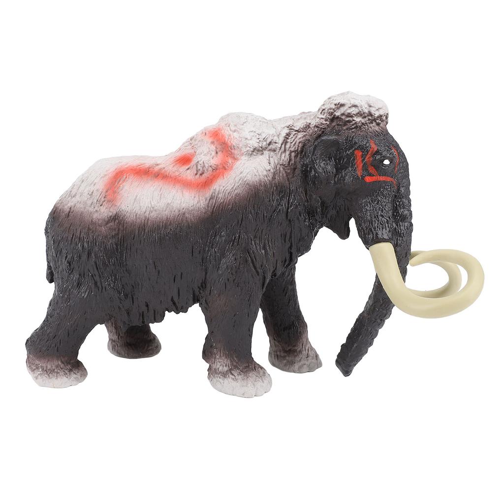 Mammoth Figure Realistic Educational Improve Cognitive Ancient Animal Model Toy for Kids