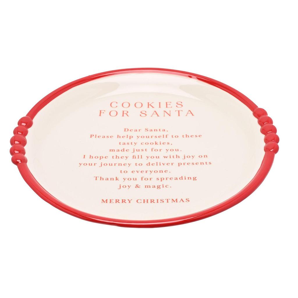 Cookies for Santa - Large Plate