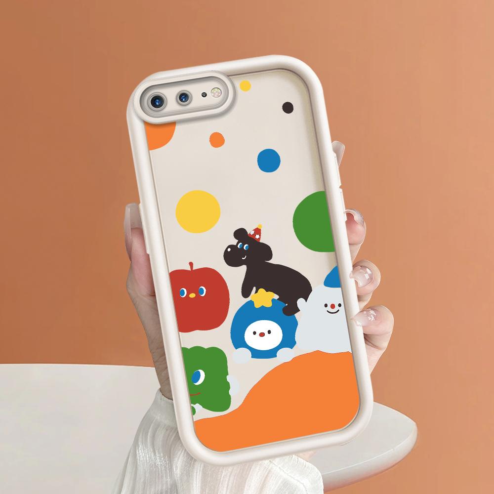 Lovely Cartoon Phone Case for iPhone Samsung Galaxy Xiaomi Redmi POCO HUAWEI Honor Shockproof Rubber Soft Flexible Cover Casing