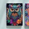 50-Page A5 Size Diamond Painting Diary Book Crystal Notepad Sketchbook Diamond Painting Notebook Set Holiday Birthday Gift