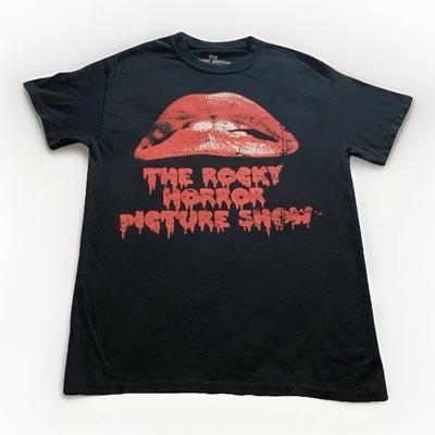 Mad Engine The Rocky Horror Picture Show Lippen T-Shirt Schwarz Gr. Klein