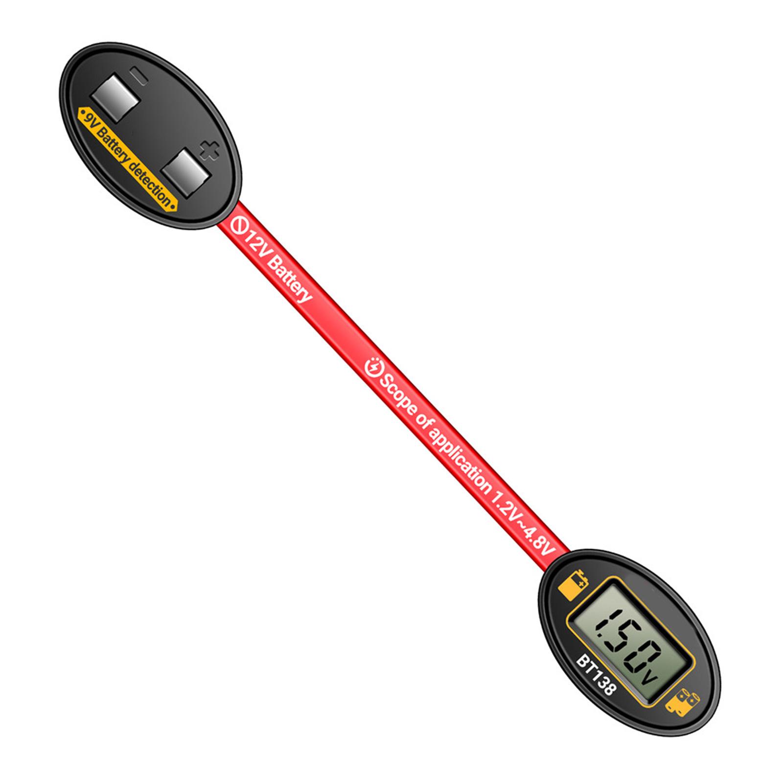 

BT138 Digital Battery Analyzers Meter With Easy To Read LCD Screen Perfect For Electronics Enthusiasts And Professional 1