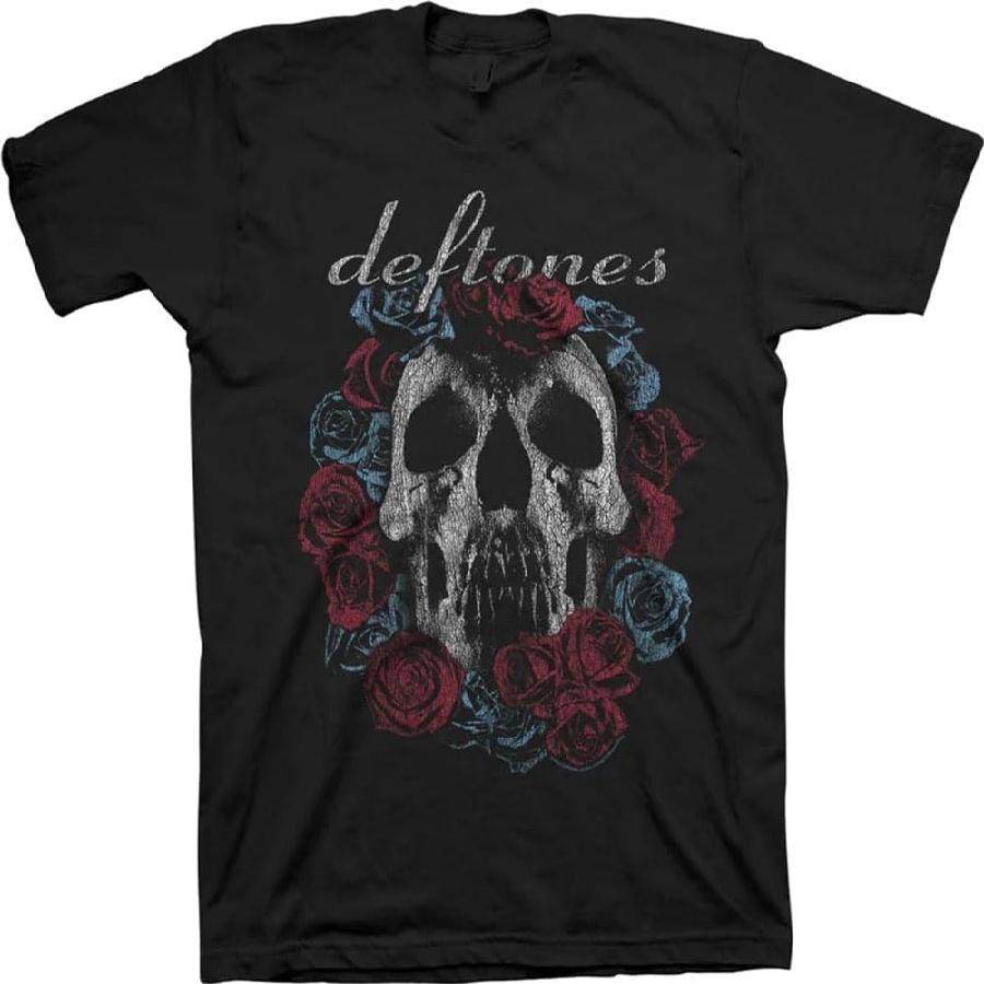 Deftones - Mens Skull T Shirt S