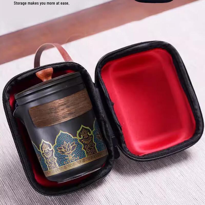 Handon Japanese Ceramic Travel Tea Set