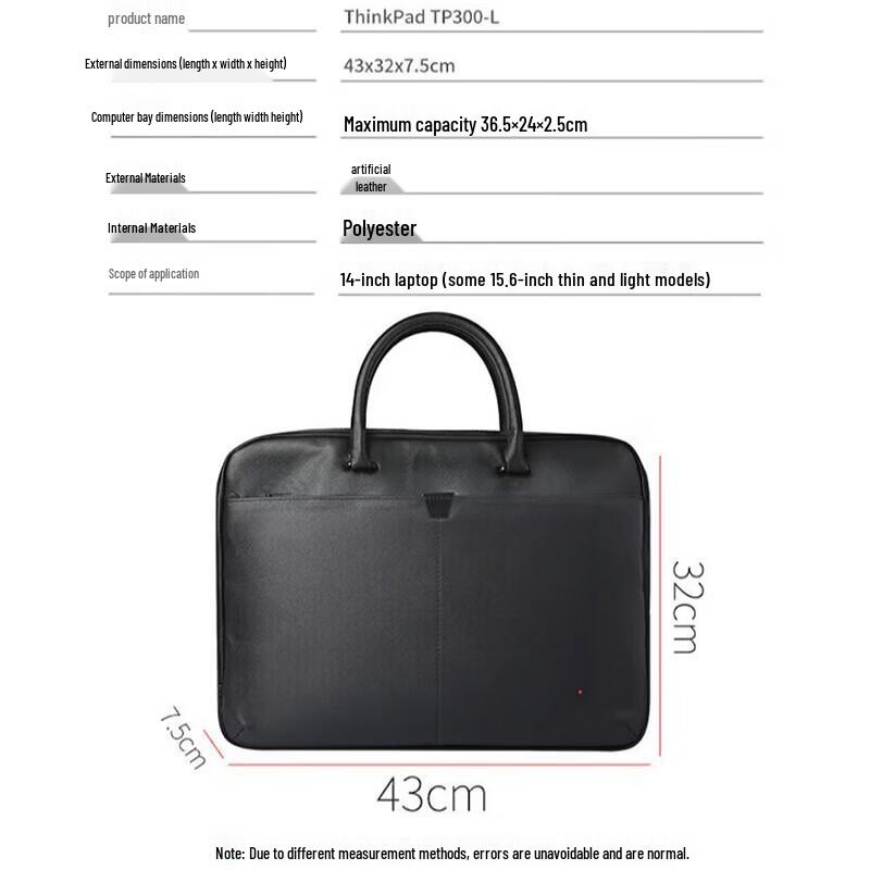 Lenovo TP300 Canvas Laptop Bag