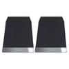 Vehicle Front Rear Wheel Tire Mud Guard Set for Cars with EVA Composite Panels, Metal Mounting Plates, and Lower Body Road Debris Control for Daily