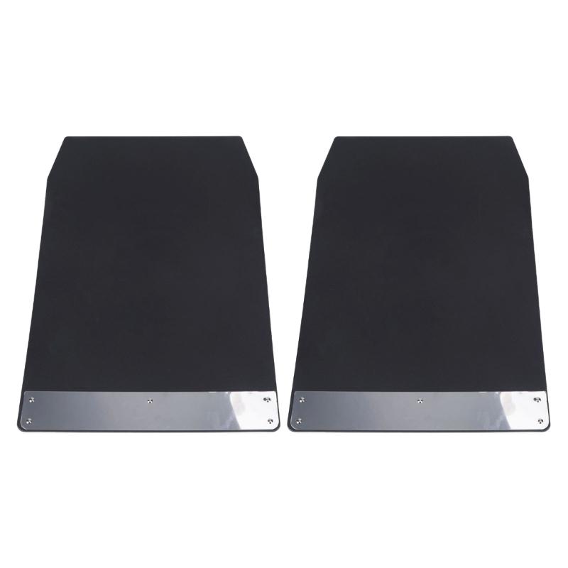 Vehicle Front Rear Wheel Tire Mud Guard Set for Cars with EVA Composite Panels, Metal Mounting Plates, and Lower Body Road Debris Control for Daily