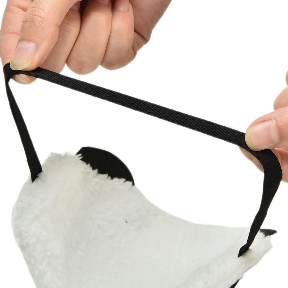 Mask For Sleep Cute Panda Sleeping Face Eye Blindfold Eyeshade Breathable Kids Women Travel Cover Health Care Aid Eyepatch Tool