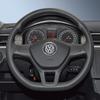 O7·Carbon Fibre Car Emblem Steering Wheel Decoration Sticker Accessories For Volkswagen Polo Arteon Tiguan Golf Touareg GTI Amarok