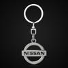 1Pcs 3D Metal Car Keychain Keyring Key Holder Couple Gifts Pendant For Nissan Nismo Qashqai X J10 J11 Trail Tiida Juke Teana Pulsar Altima