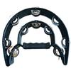Musical Orff Tambourine Educational Hand Ring Tambourine Half Moon Handbell  Musical Enlightenment