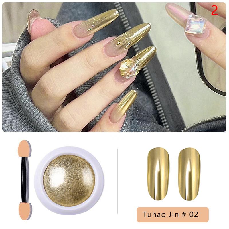 

1 коробка 0,3 г волшебное зеркало с блестками розовое золото блестящие ногти разноцветные украшения для ногтей аксессуар «сделай сам»