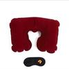 Inflatable Foldable Travel Neck Pillow - Portable U-Shaped Pillow for Camping, Car, and Travel