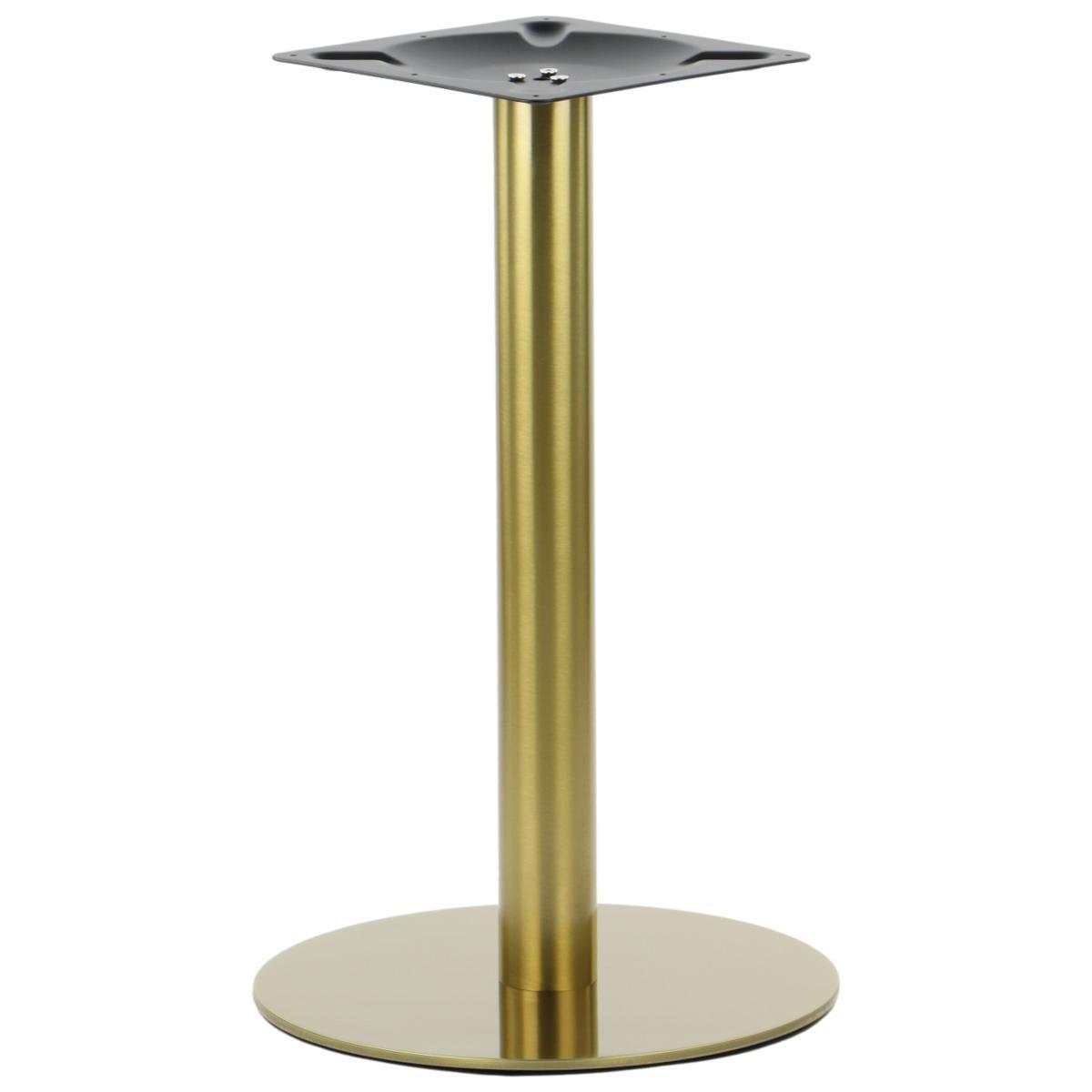Stainless steel table base SH-3001-5/ gold