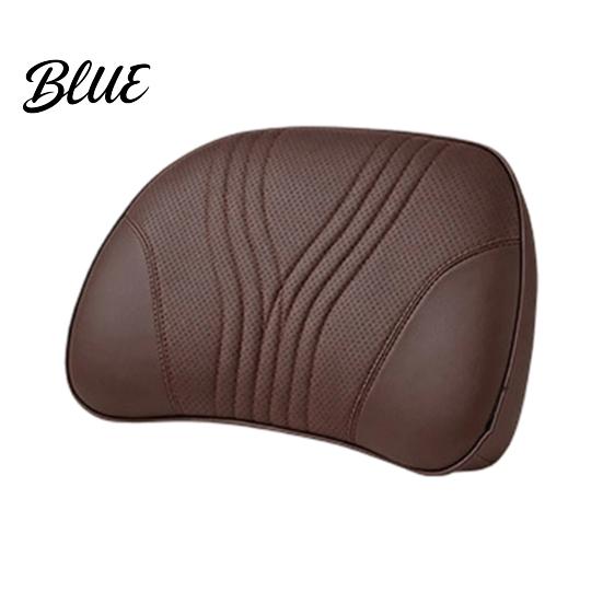 Ergonomic Neck Rest Car Headrest Pillow for Support, Memory Foam with Universal Adjustable Strap, Lumbar Support Cushion Auto Truck SUV Strap Pad
