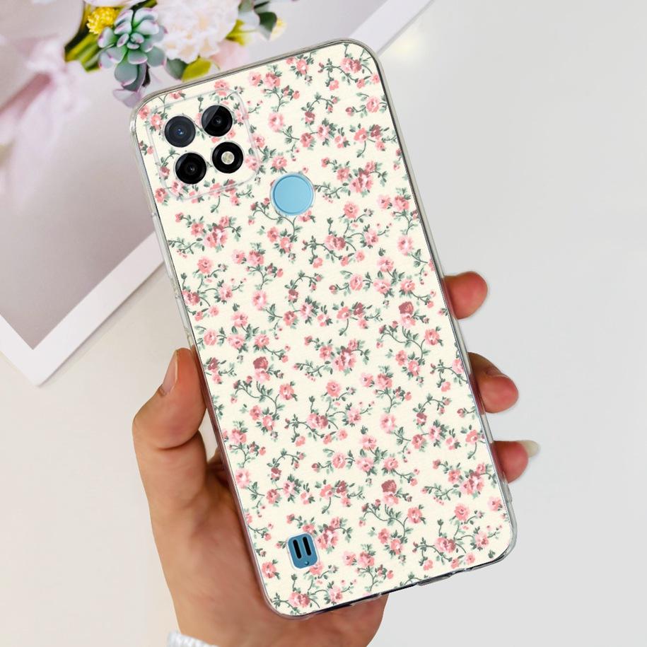 For Realme C21Y Case Realme C21 Phone Case 2023 New Printed Soft Back Cover For Realme C25 C25S C25Y RealmeC21Y Shockproof Coque