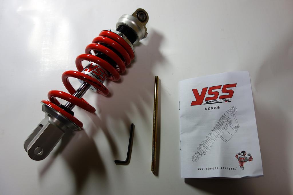 YSS rear shock absorbers for and Custom-made KSR-I/KSR-II, KSR-1/KSR-2, KSR50/KSR80.