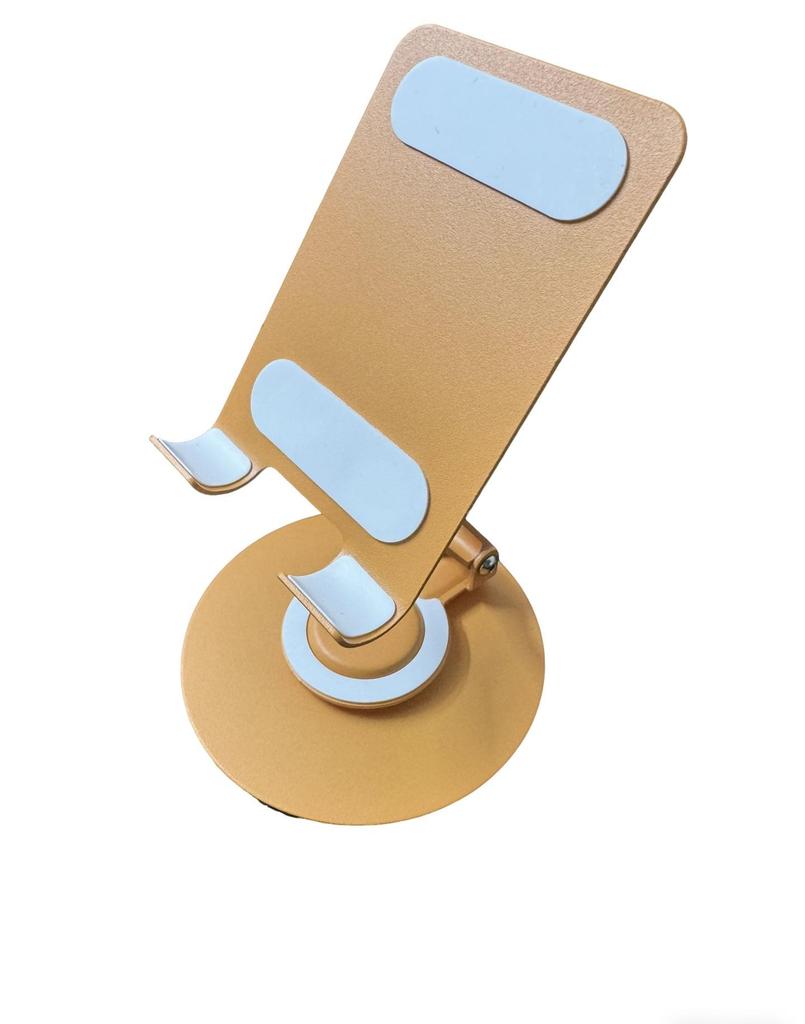 Xiaohongshu Metal Phone Holder: Colorful, Foldable, Rotatable Desktop Tablet Stand with Custom Logo