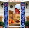 2D Flat, 2pcs Set Neon Carnival Themed Vertical Couplets CARNIVAL WELCOME Circus Tent Hanging Decor for Circus Parties / Carnival Events / Amusement P