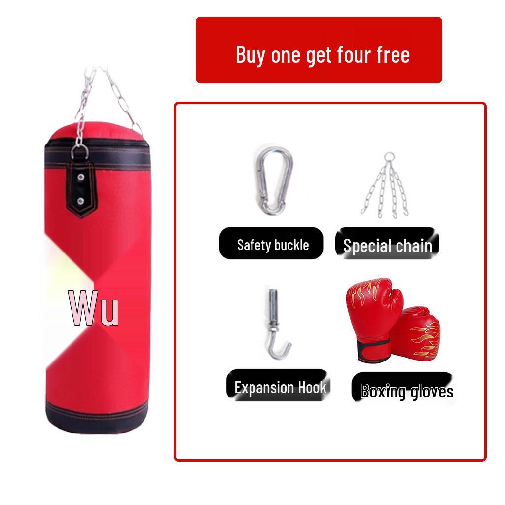 Hanging Oxford Cloth Canvas Punching Bag for Adults - Thickened for Gym and Sanda Training
