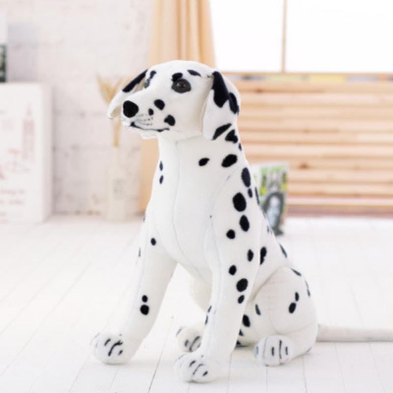 90Cm Grande Dimensione Animali Domestici Simulazione Peluche Cane Dalmata Realistico Levriero Morbido Bambola Ripiena Cuscino Realistico Regalo di Compleanno