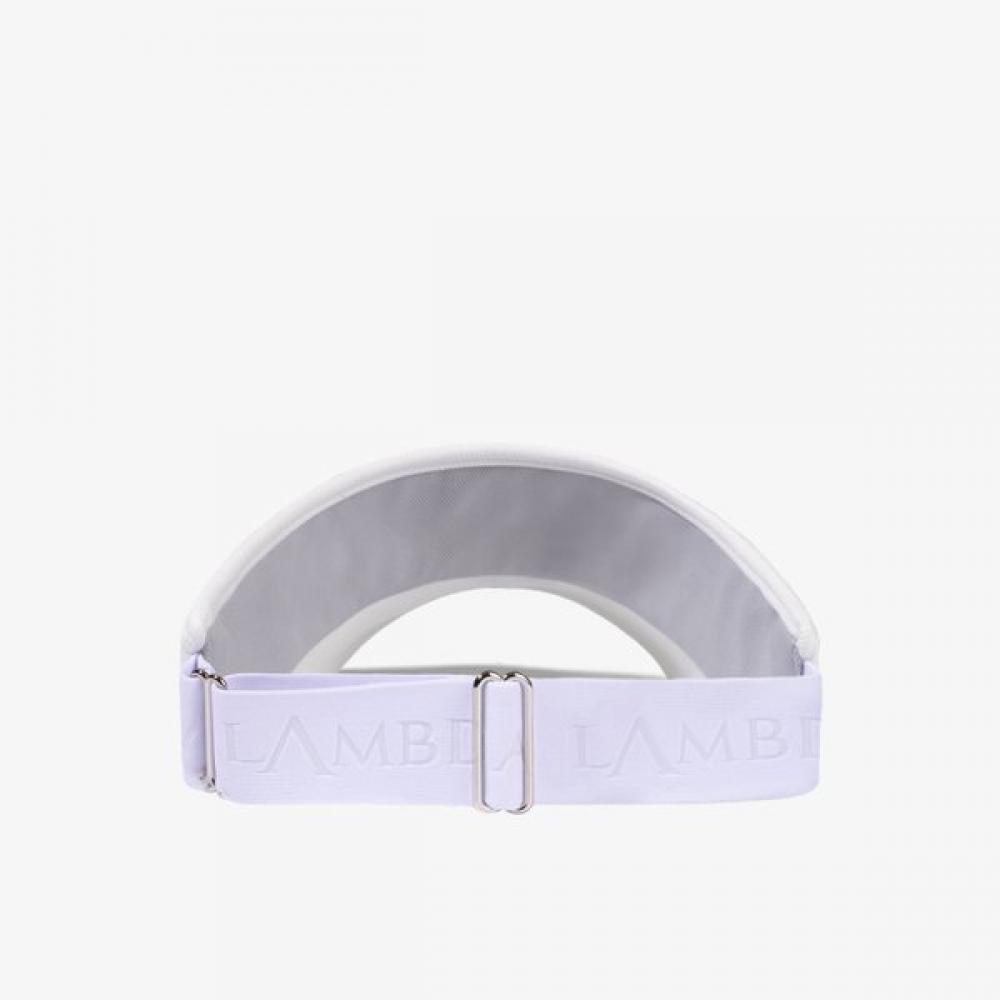Lambda Unisex Golf Cap White 24324