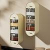 Transparent 5 Grid Seasoning Box Plastic Spice Container Durable Spice Dispenser  Kitchen